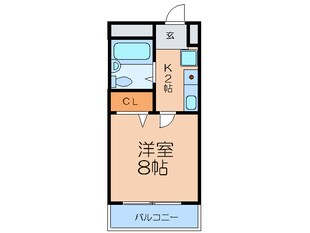 アルカン壱番館の物件間取画像